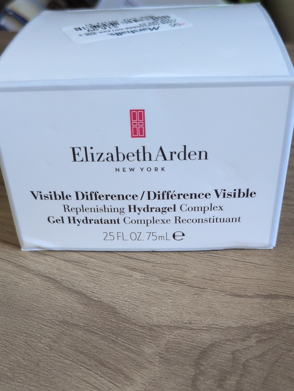 Elizabeth Arden White with Pink Logo Visible Difference Hydragel Large Bottle